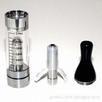 CE6 atomizer, changeable coil system, with e-liquid 2.4ml capacity
